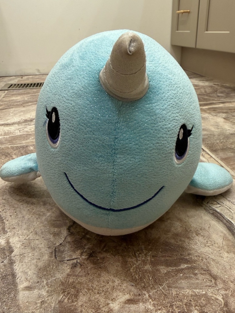 Build-A-Bear Narwhal Plush Blue Whale Stuffed Animal 16” Soft Toy Cute - Picture 10 of 13